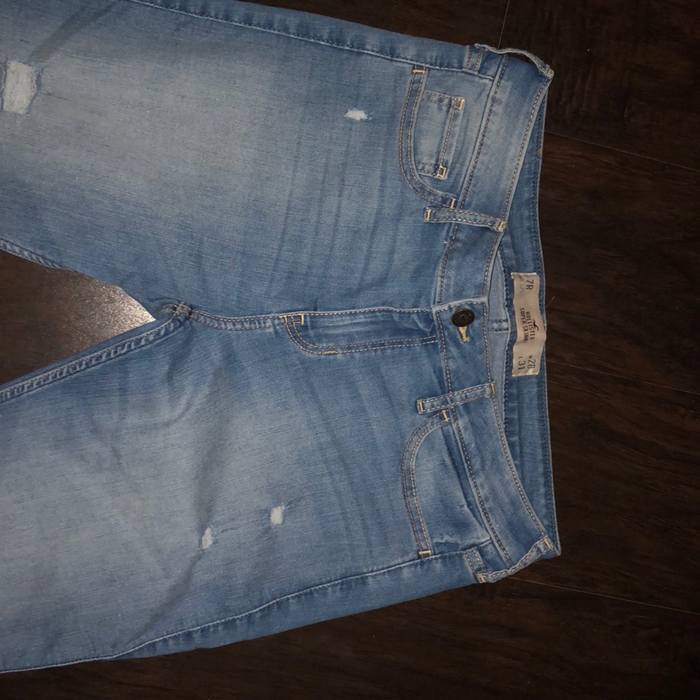 Hollister Super Skinny Jeans.